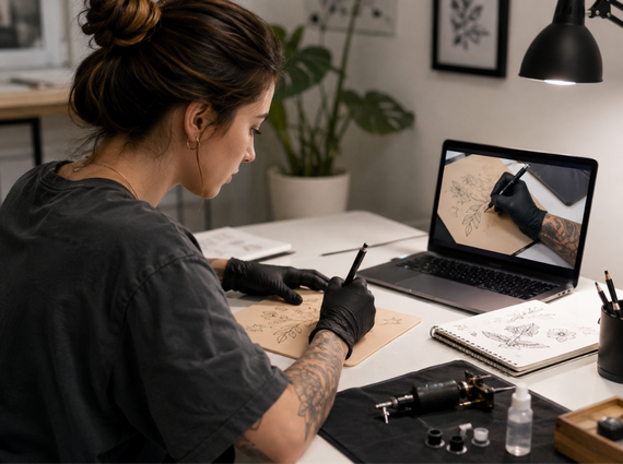 Beginner tattoo training