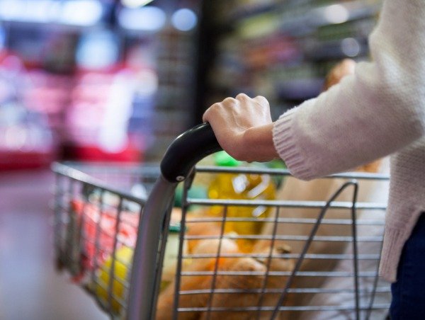 Grocery shopping near the campus
