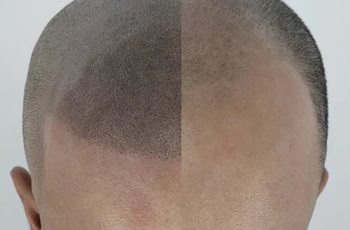 Scalp Micropigmentation (SMP) Hair Simulation