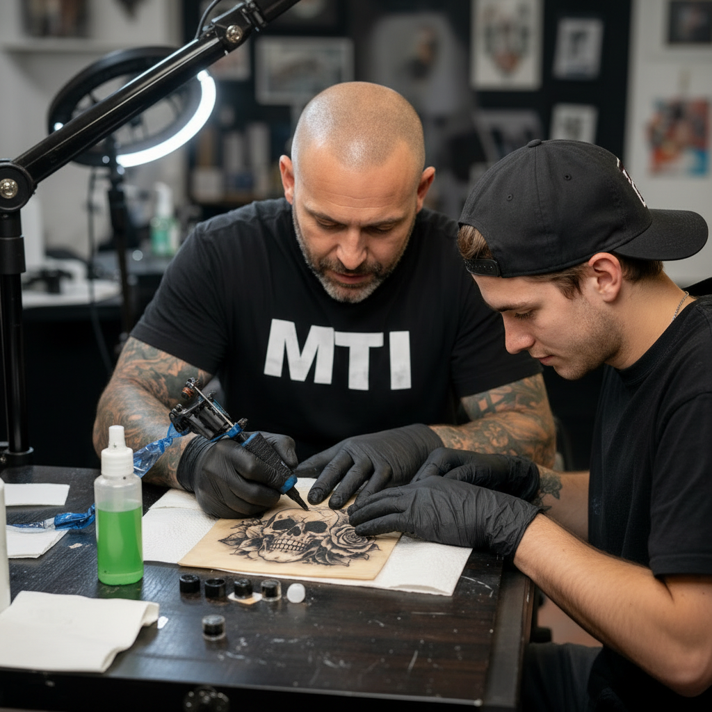 Hands-On Tattoo Classes in a Professional Studio Setting